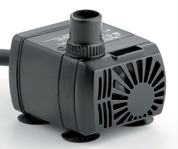 Fountain Pump With Adjustable Flow Control. 6' Power Cord.  35 GPH