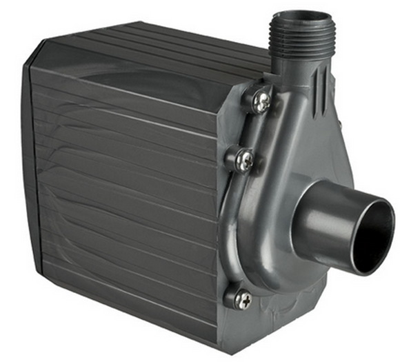Pond Pump. Rigid Pre-Filter. 18' Power Cord.  1200 GPH