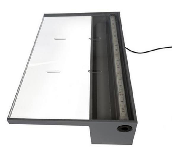App-Controlled Multi-Colored Led Spillway. Wide Spillway, 12V 36