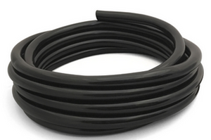 20' Black Kink Resistant Vinyl Tubing 1/2" ID