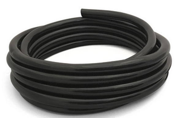 20' Black Kink Resistant Vinyl Tubing 1/2