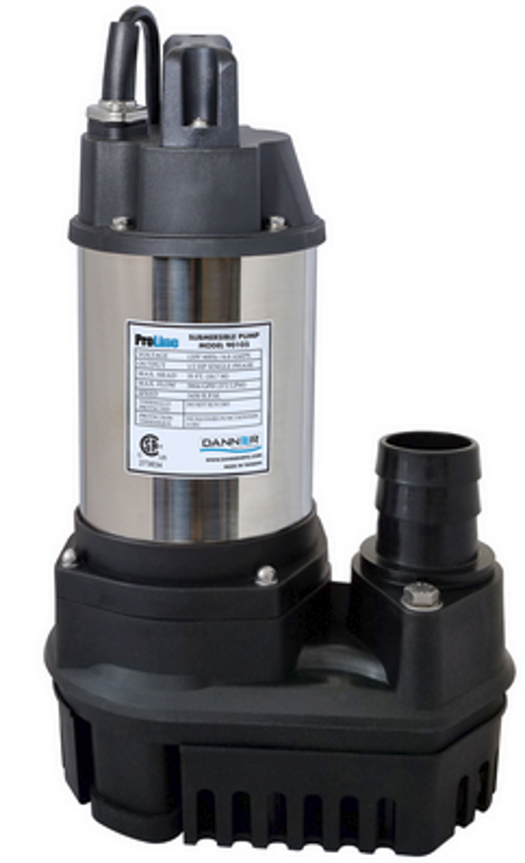 Submersible Pump. Continuous Duty, Solids Handling. Hfs 1/4 Hp 3270 Gph
