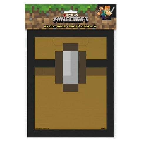 Minecraft Loot Bags [8 Per Package]