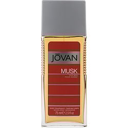 JOVAN MUSKBODY FRAGRANCE SPRAY 2.5 OZ (GLASS BOTTLE) (UNBOXED)