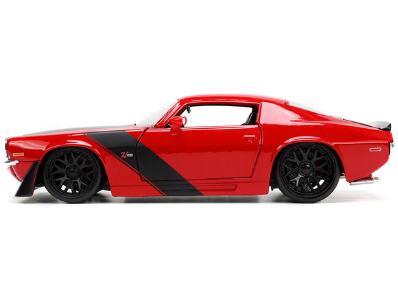 1971 Chevrolet Camaro Z/28 Red with Matt Black Stripes 