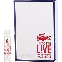 LACOSTE LIVEEDT VIAL ON CARD