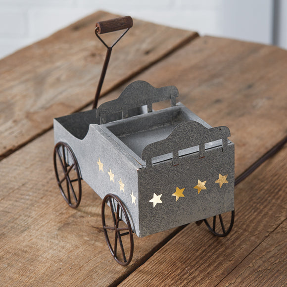 Frontier Wagon Wax Warmer - Rustic Home Decor Essential for Fragrance Lovers