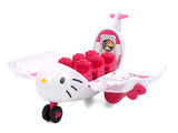 "Hello Kitty and Friends" Airplane Set with 3 Figures Model by Jada