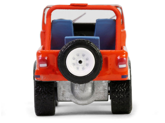 1979 Jeep CJ-7 Renegade Red with Blue Stripes 