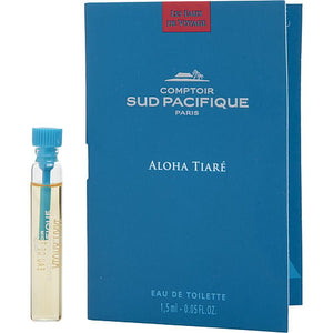 COMPTOIR SUD PACIFIQUE ALOHA TIARE EDT VIAL ON CARD For WOMEN