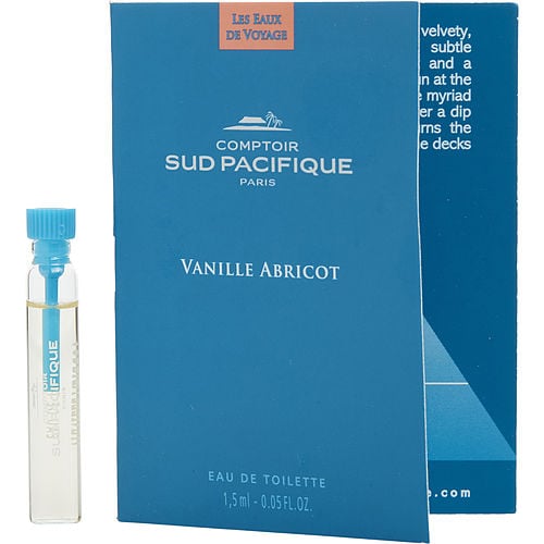 COMPTOIR SUD PACIFIQUE VANILLE ABRICOT EDT VIAL ON CARD For WOMEN