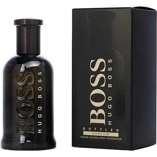 BOSS BOTTLED PARFUM SPRAY 3.4 OZ For MEN