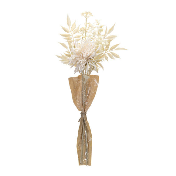 Bleached Chrysanthemum Bouquet (Set of 2) 27