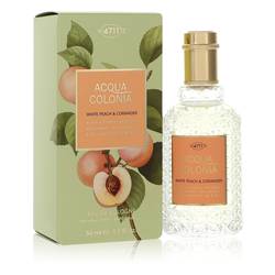 4711 Acqua Colonia White Peach & Coriander Eau De Cologne Spray (Unisex) By 4711   1.7 oz Eau De Cologne Spray