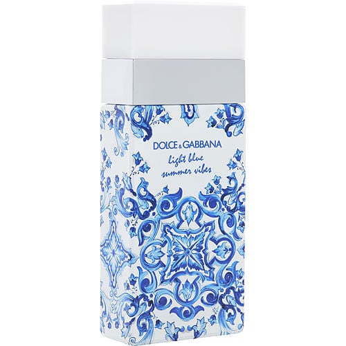 D & G LIGHT BLUE SUMMER VIBES EDT SPRAY 3.3 OZ *TESTER For WOMEN