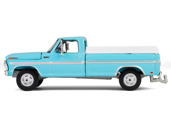 1969 Ford F-250 Farm & Ranch Special Pickup Truck Reef Aqua Blue 