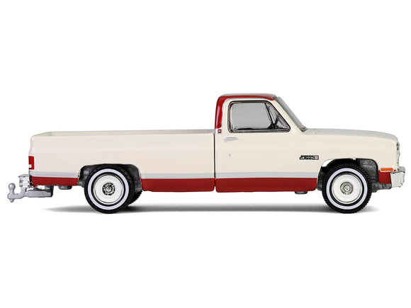 1981 GMC Sierra Classic K2500 Pickup Truck Beige and Dark Carmine Red 