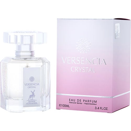 MAISON ALHAMBRA VERSENCIA CRYSTAL EAU DE PARFUM SPRAY 3.4 OZ For WOMEN