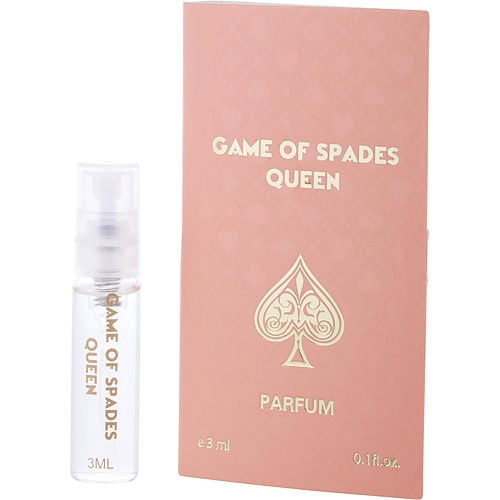 JO MILANO GAME OF SPADES QUEEN PARFUM SPRAY VIAL ON CARD For WOMEN