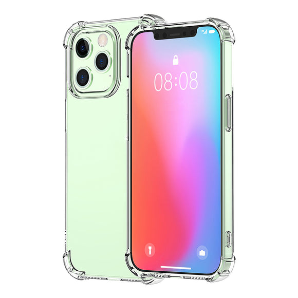Shockproof Clear Phone Case Soft TPU Transparent Phone Cover Anti-Shock Ultra-Thin Phone Case Cover Fit for iPhone 14/14Plus/14Pro/14Pro Max/13/13Pro/