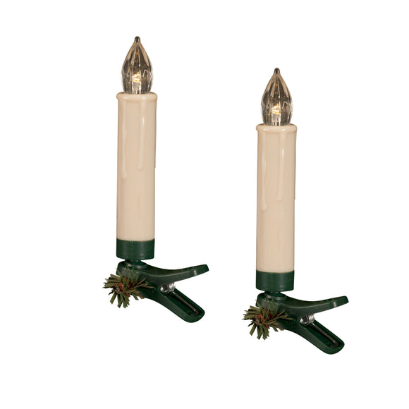 LED Clip-on Taper Candles (Set of 24) w/Remote 4