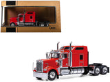 1990 Kenworth W900 Truck Tractor Red 1/64 Diecast Model by IXO Models