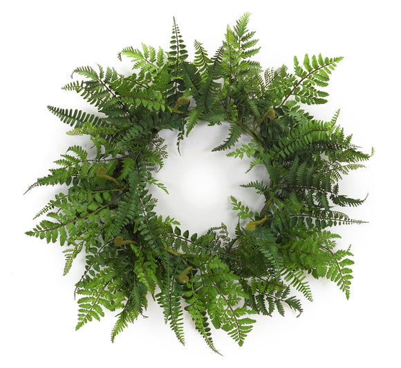 Fern Wreath 24