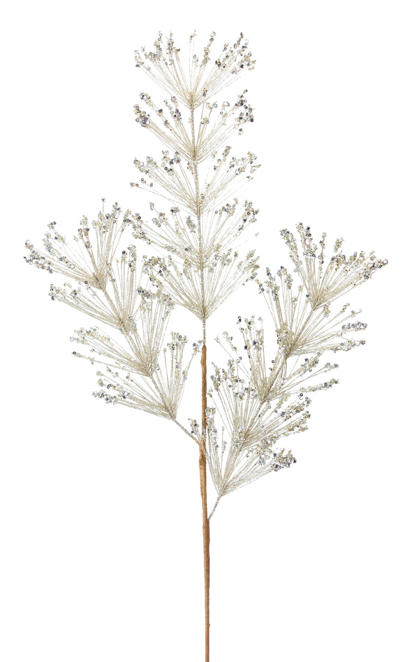 Pine and Sequin Spray (Set of 12) 33.25
