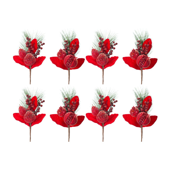 Pomegranate and Pear Pick (Set of 8) 14