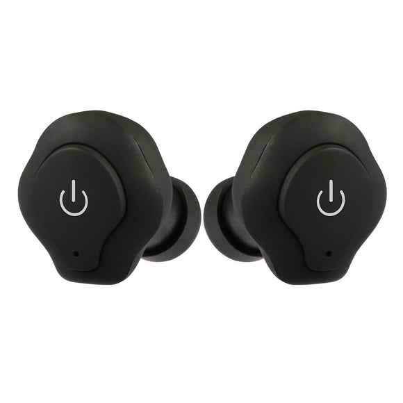 True Wireless Earbuds CSR V4.2 In-ear Stereo Headsets IP44 Waterproof Apt-X TWS Headphones Noise Cancelling w/ Mic for Business Driving Walking