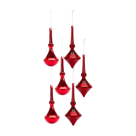 Drop Ornament (Set of 6) 10.5