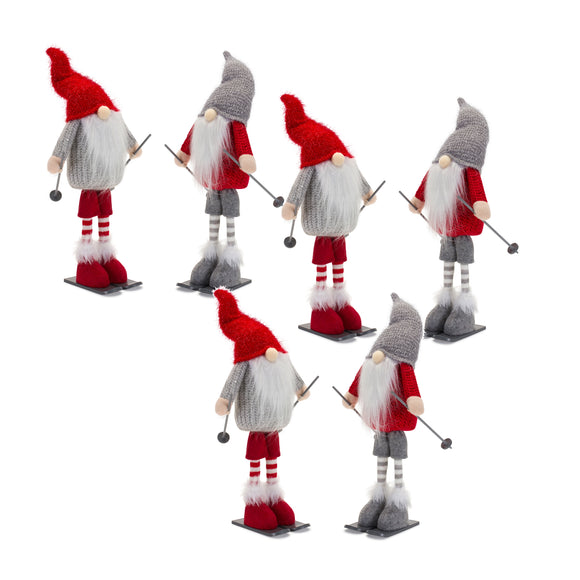 Gnome Skier (Set of 6) 14.25