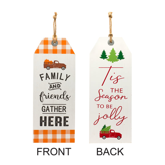 Tis The Season and Friends & Family Tag (Reversable) 9.45