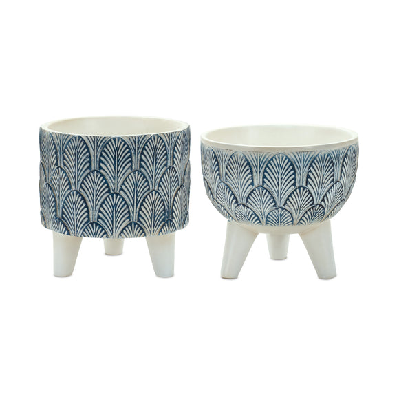 Pot w/Legs (Set of 2) 5.25