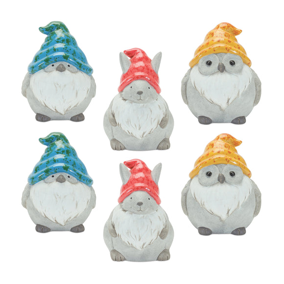 Animal Gnome (Set of 6) 5.5
