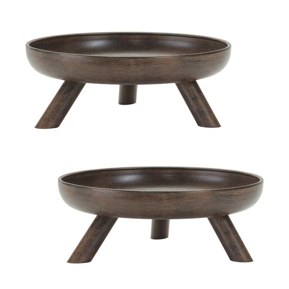 Bowl w/Legs (Set of 2) 7.75