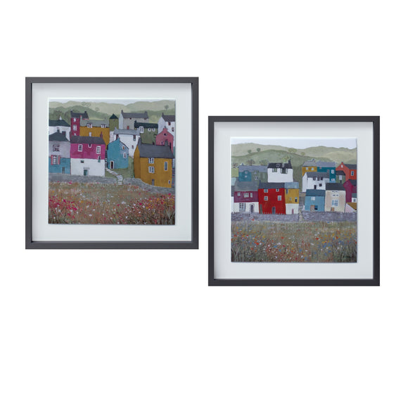 Framed House Print (Set of 2) 15.5