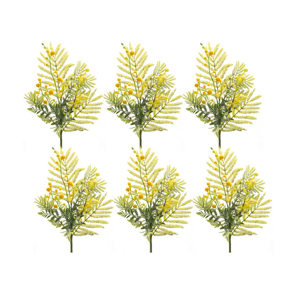 Mimosa Spray (Set of 6) 21.5