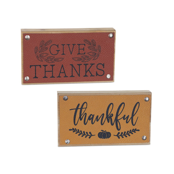 Thankful Sign (Set of 6) 7