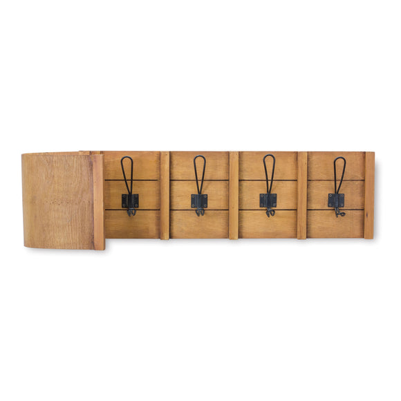 Toboggan Shelf w/Hooks 31