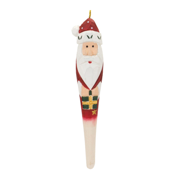 Santa Drop Ornament (Set of 12) 7.25