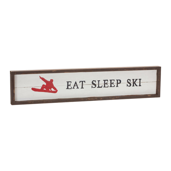 Eat, Sleep, Ski Sign 23