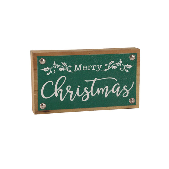 Merry Christmas Sign (Set of 2) 7