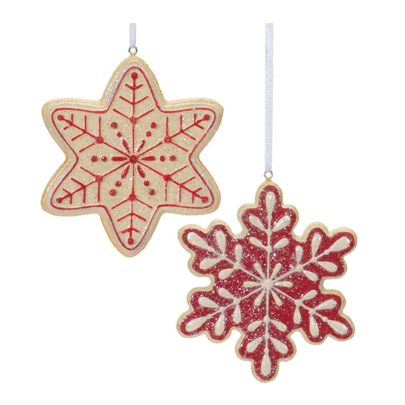Gingerbread Snowflake Ornament (Set of 12) 4