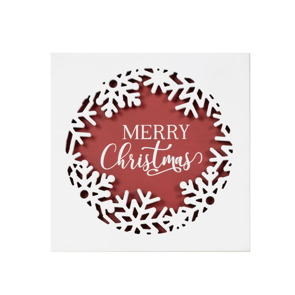 Merry Christmas Plaque 12