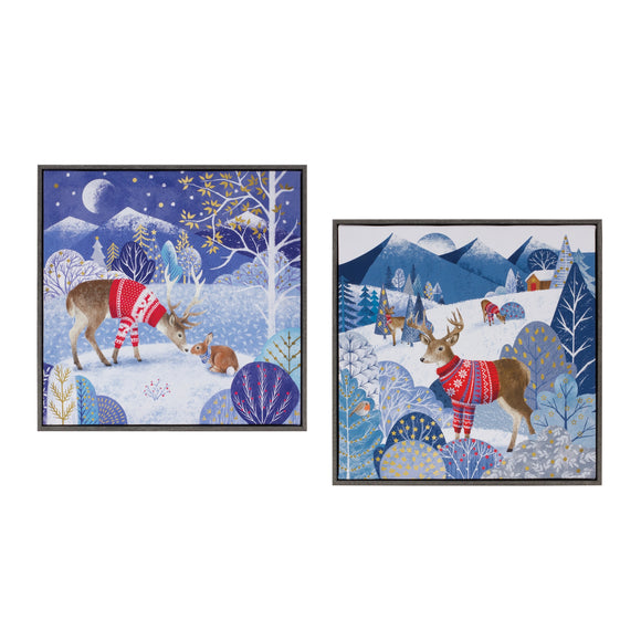 Forest Friends Frame (Set of 2) 11.5
