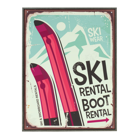 Ski Rental Frame 11.75