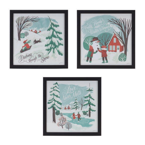 Snow Frame (Set of 3) 10