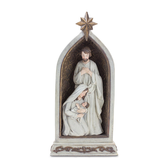 Holy Family in Arch (Set of 2) 12.5