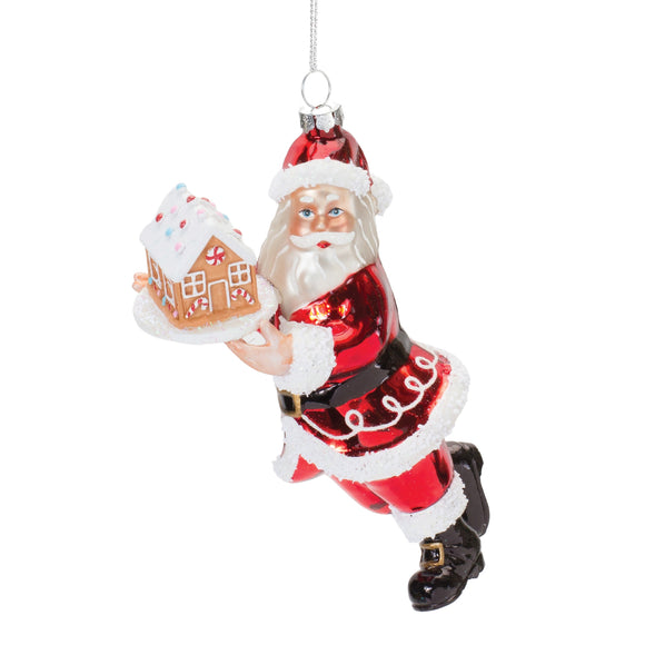 Santa w/Gingerbread (Set of 6) 6.5
